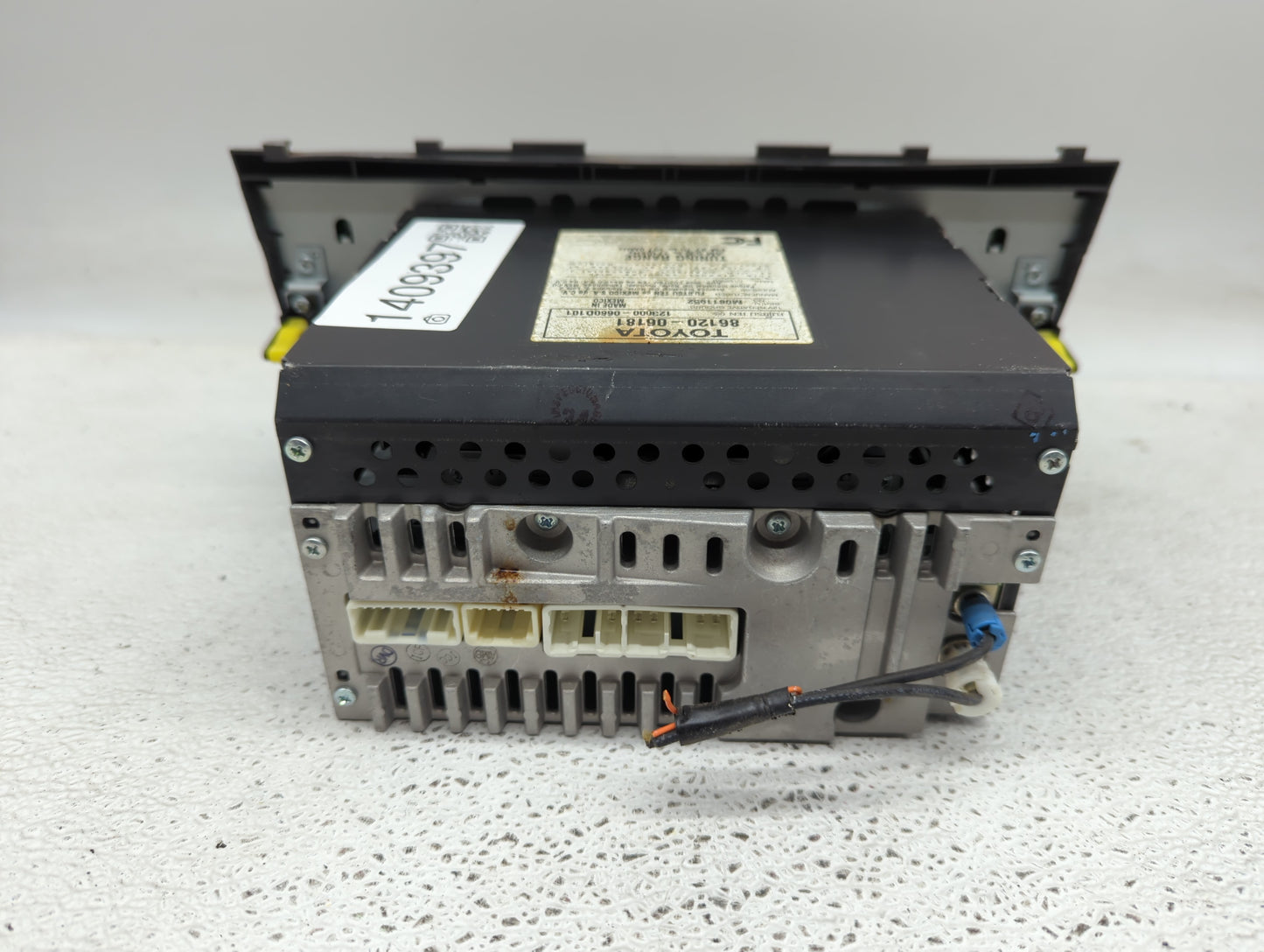 2007-2009 Toyota Camry Radio AM FM Cd Player Receiver Replacement P/N:86120-06181 Fits Fits 2007 2008 2009 OEM Used Auto Par