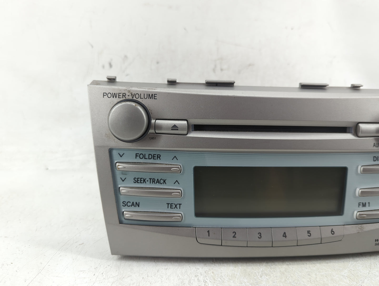 2007-2009 Toyota Camry Radio AM FM Cd Player Receiver Replacement P/N:86120-06182 Fits Fits 2007 2008 2009 OEM Used Auto Par