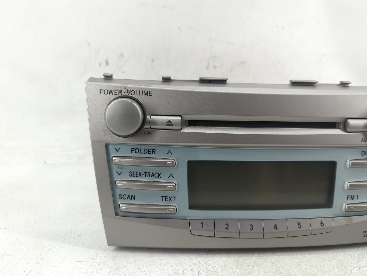 2007-2009 Toyota Camry Radio AM FM Cd Player Receiver Replacement P/N:86120-06182 Fits Fits 2007 2008 2009 OEM Used Auto Par
