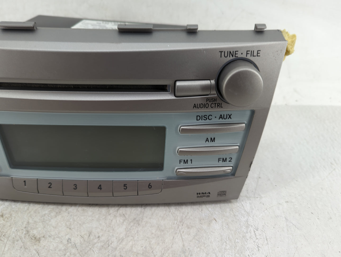 2007-2009 Toyota Camry Radio AM FM Cd Player Receiver Replacement P/N:86120-06182 Fits Fits 2007 2008 2009 OEM Used Auto Par