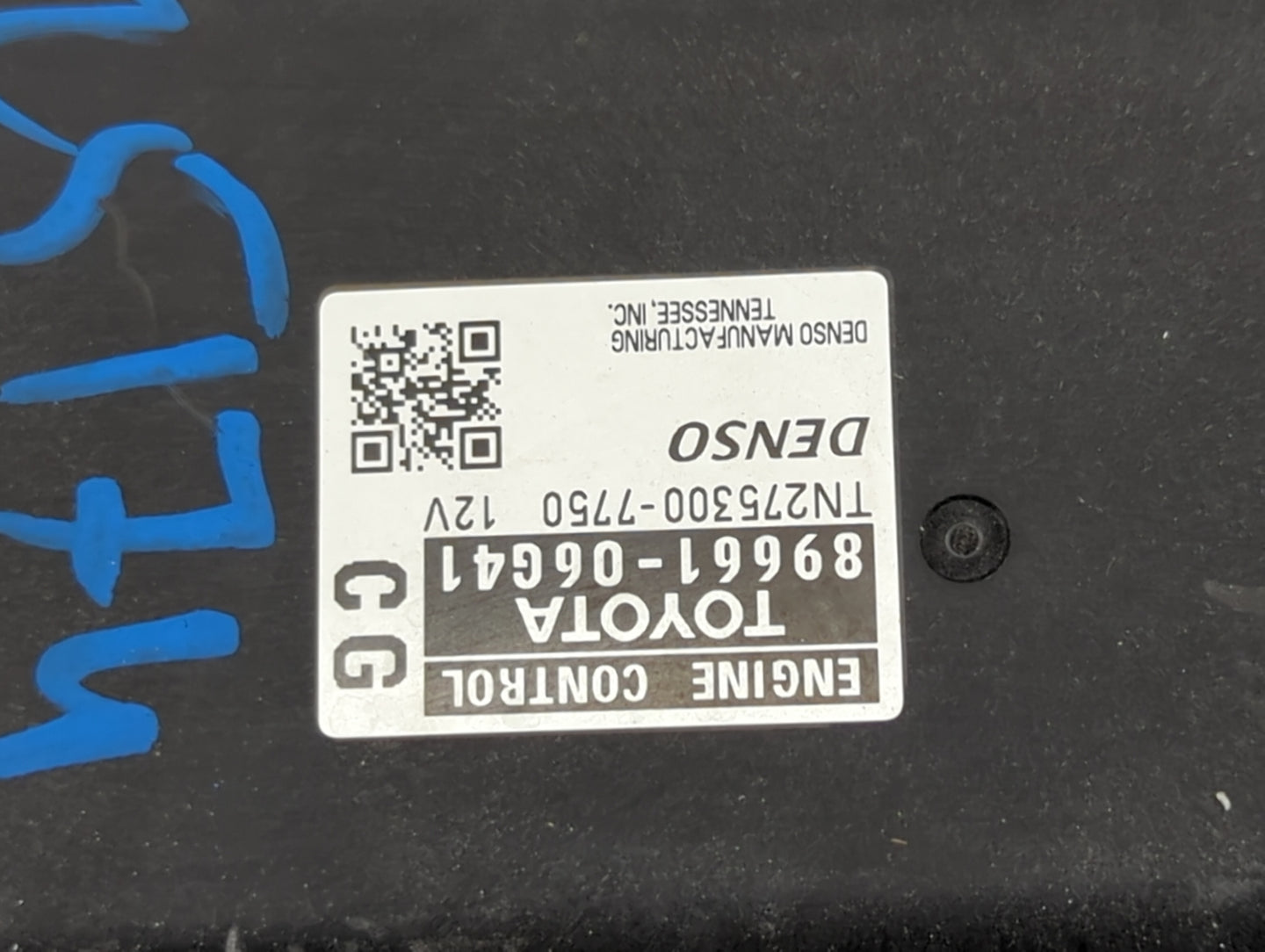 2008-2009 Toyota Camry PCM Engine Control Computer ECU ECM PCU OEM P/N:89661-06G41 TN275300-7750 Fits Fits 2008 2009 OEM Use