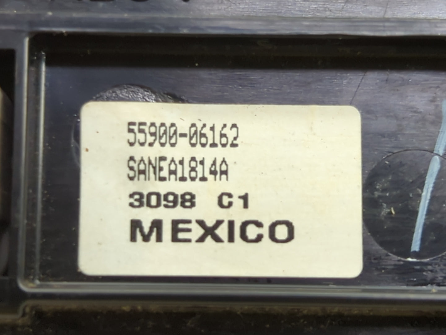 2007-2009 Toyota Camry Climate Control Module Temperature AC/Heater Replacement P/N:55900-06162 SANEA1814A Fits OEM Used Aut