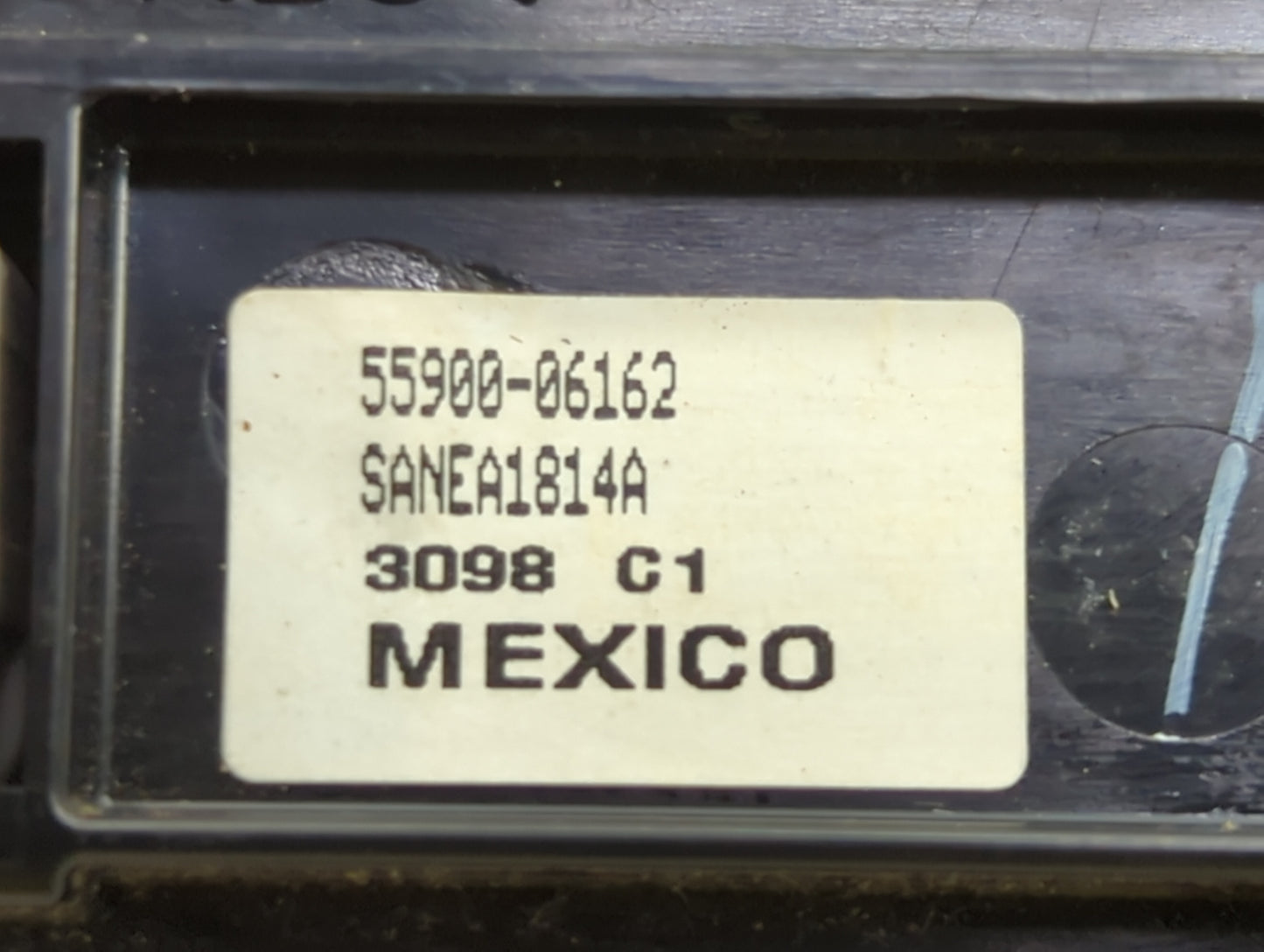 2007-2009 Toyota Camry Climate Control Module Temperature AC/Heater Replacement P/N:55900-06162 SANEA1814A Fits OEM Used Aut