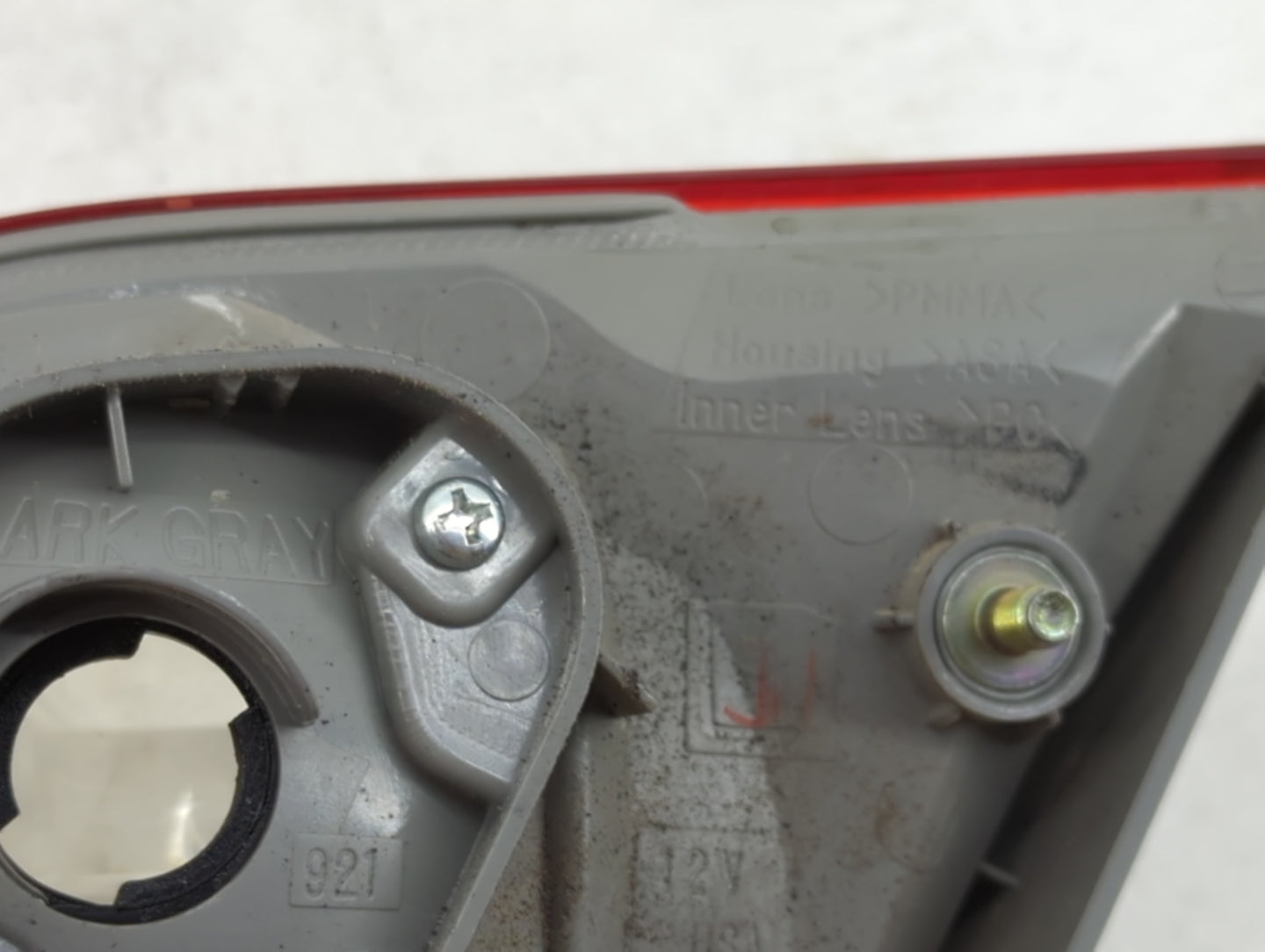 2007-2009 Toyota Camry Tail Light Assembly Passenger Right OEM Fits Fits 2007 2008 2009 OEM Used Auto Parts - Oemusedautopar