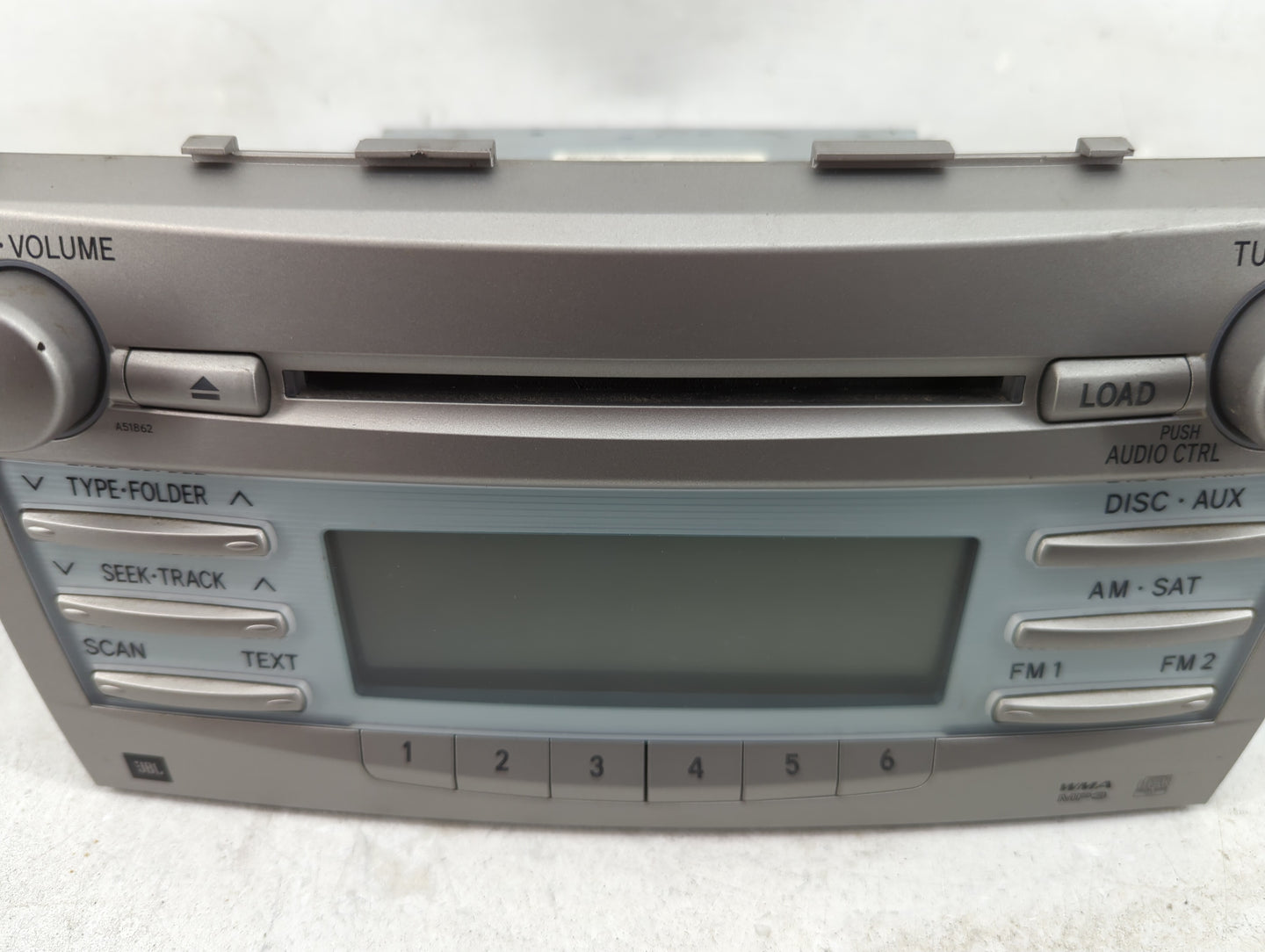 2007-2009 Toyota Camry Radio AM FM Cd Player Receiver Replacement P/N:86120-06191 CQ-ES8760X Fits Fits 2007 2008 2009 OEM Us