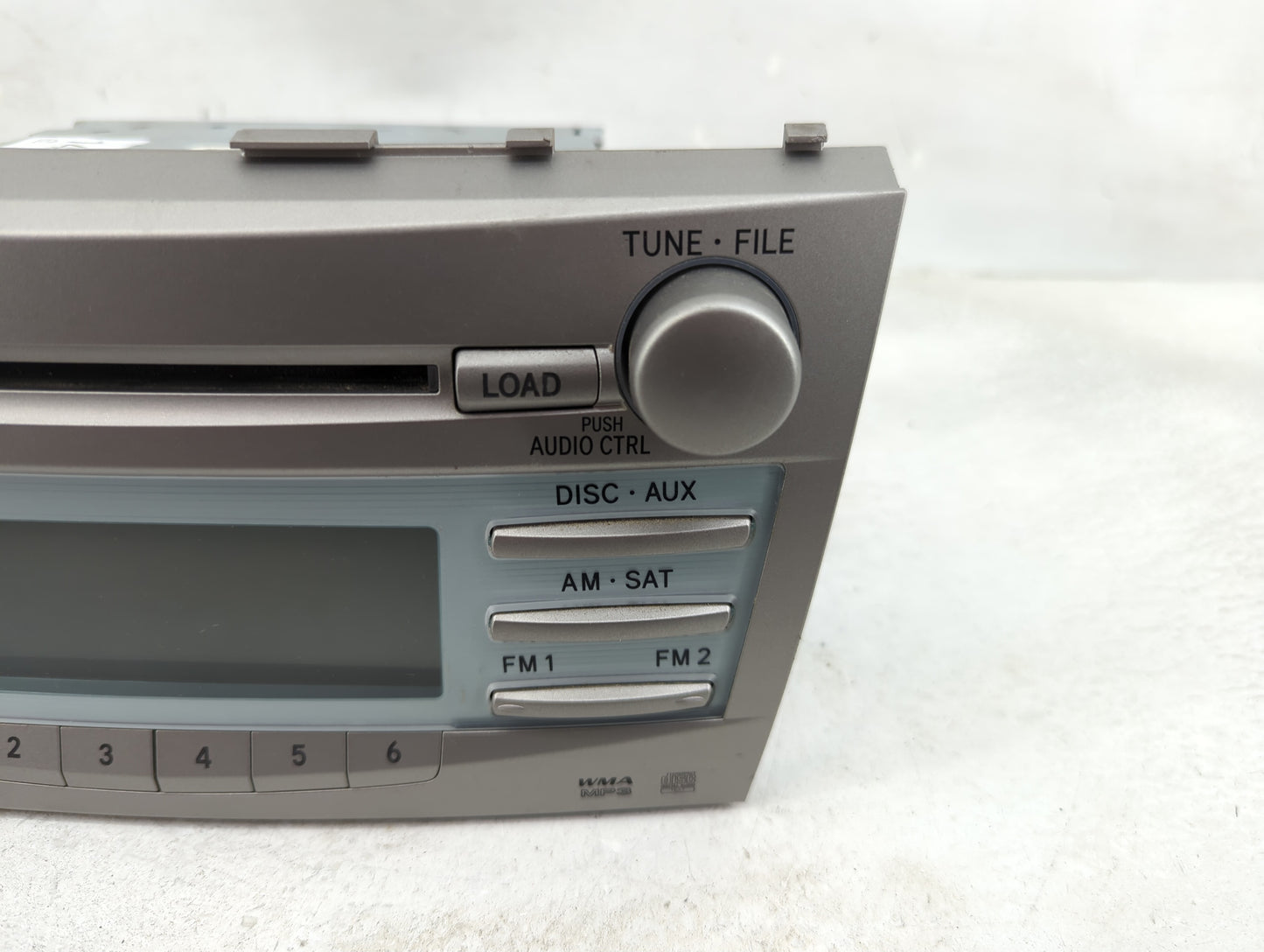 2007-2009 Toyota Camry Radio AM FM Cd Player Receiver Replacement P/N:86120-06191 CQ-ES8760X Fits Fits 2007 2008 2009 OEM Us