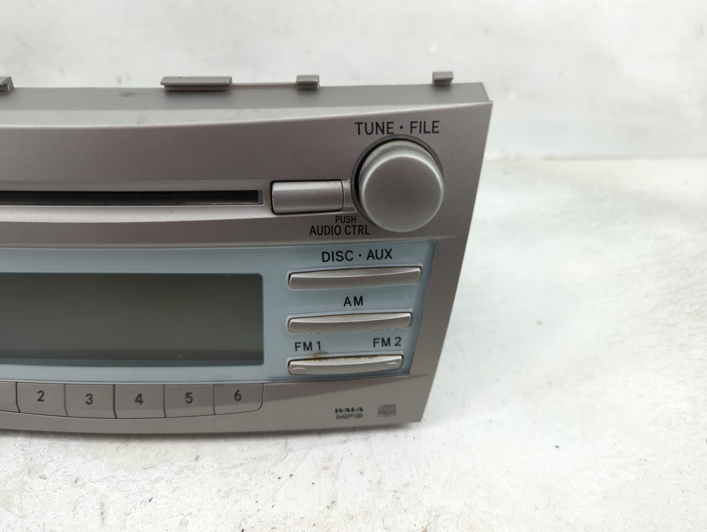 2007-2009 Toyota Camry Radio AM FM Cd Player Receiver Replacement P/N:86120-06181 Fits Fits 2007 2008 2009 OEM Used Auto Par