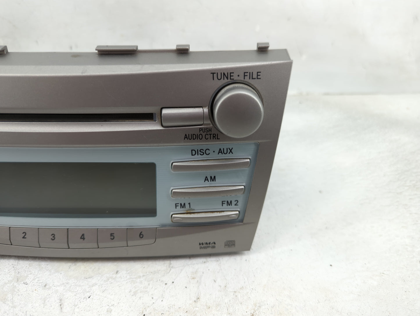 2007-2009 Toyota Camry Radio AM FM Cd Player Receiver Replacement P/N:86120-06181 Fits Fits 2007 2008 2009 OEM Used Auto Par