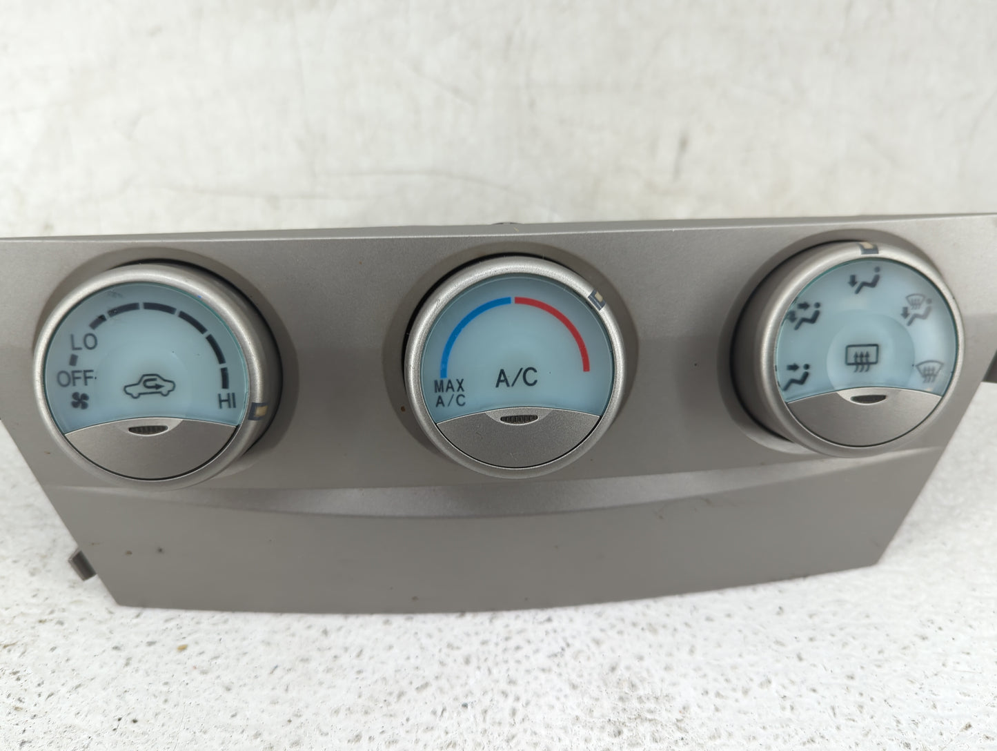 2009 Toyota Camry Climate Control Module Temperature AC/Heater Replacement Fits OEM Used Auto Parts - Oemusedautoparts1.com