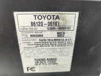 2009 Toyota Camry Radio AM FM Cd Player Receiver Replacement P/N:86120-06187 123000-0660D101 Fits OEM Used Auto Parts - Oemu