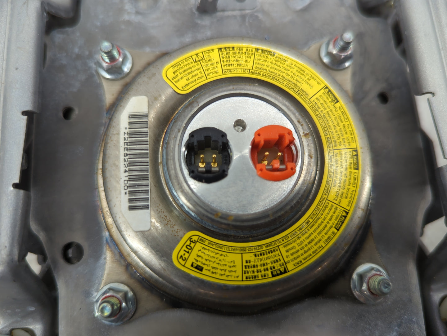 2009 Toyota Camry Air Bag Driver Left Steering Wheel Mounted 1459149 - Oemusedautoparts1.com