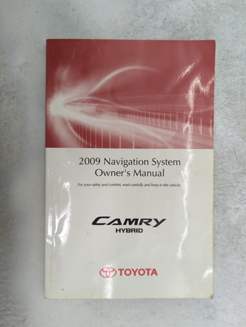 2009 Toyota Camry Owners Manual Book Guide P/N:OM33789U 01999-33789 OEM Used Auto Parts