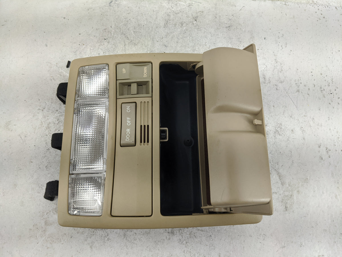 2009 Toyota Camry Overhead Roof Console Tan - Oemusedautoparts1.com