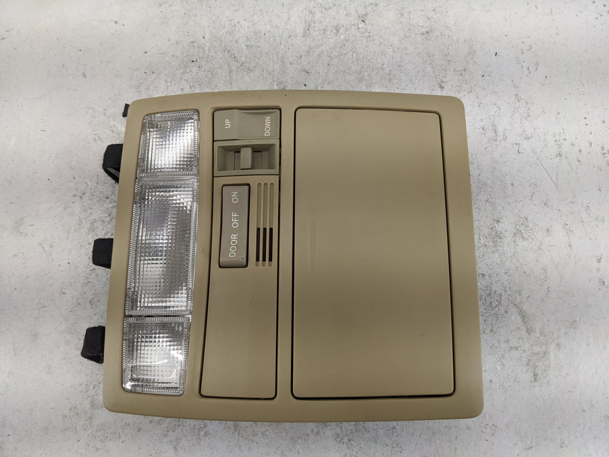 2009 Toyota Camry Overhead Roof Console Tan - Oemusedautoparts1.com