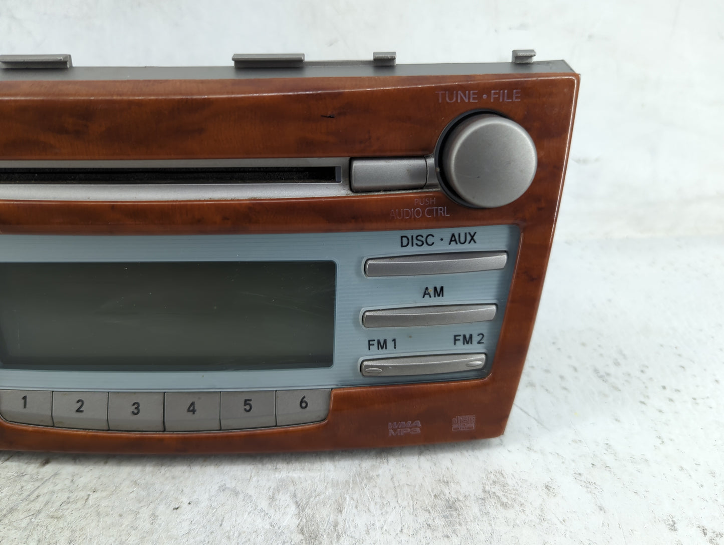 2007-2009 Toyota Camry Radio AM FM Cd Player Receiver Replacement P/N:86120-06181 123000-0660D101 Fits Fits 2007 2008 2009 O