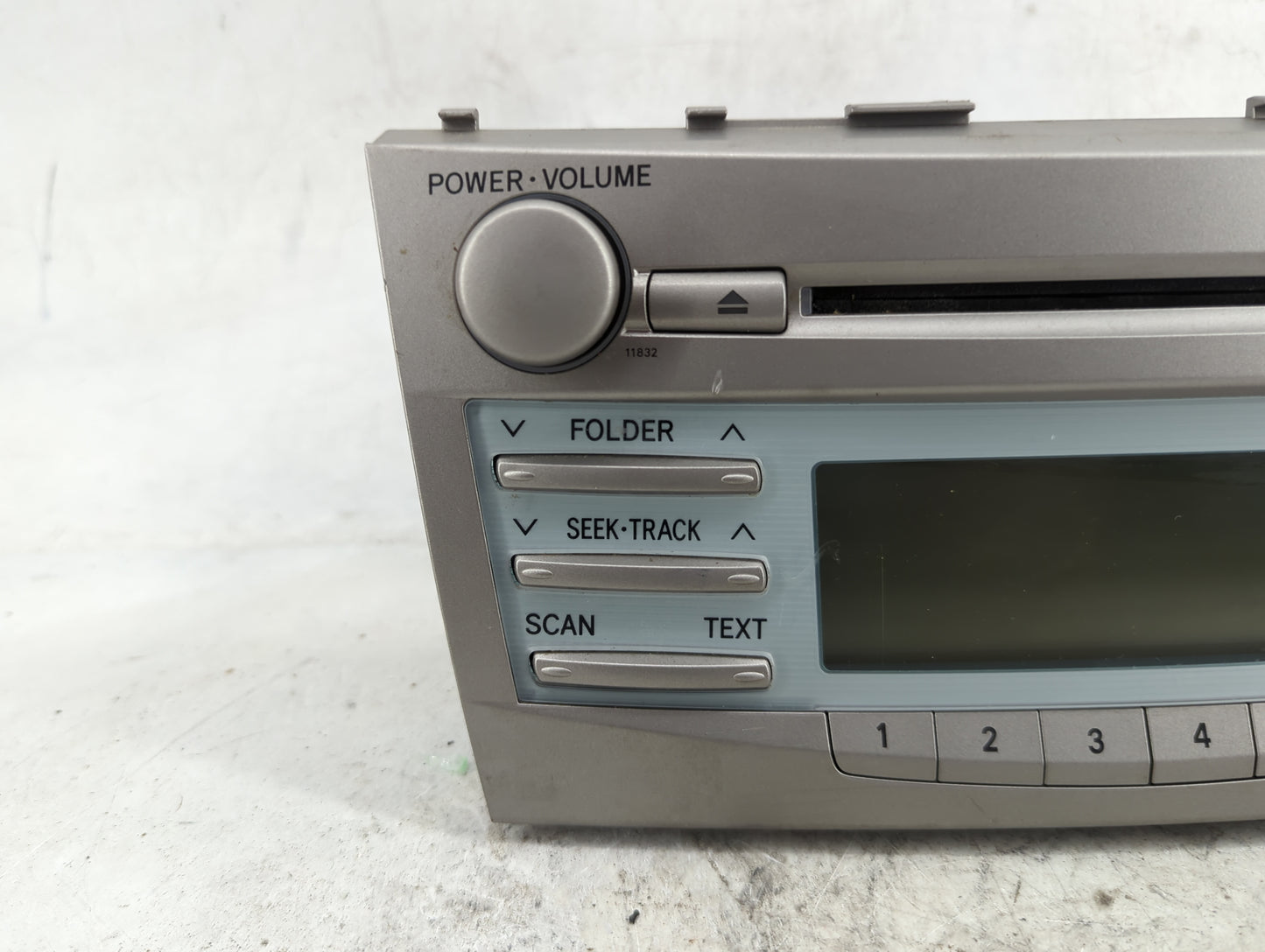 2007-2009 Toyota Camry Radio AM FM Cd Player Receiver Replacement P/N:86120-06181 123000-0660D101 Fits Fits 2007 2008 2009 O