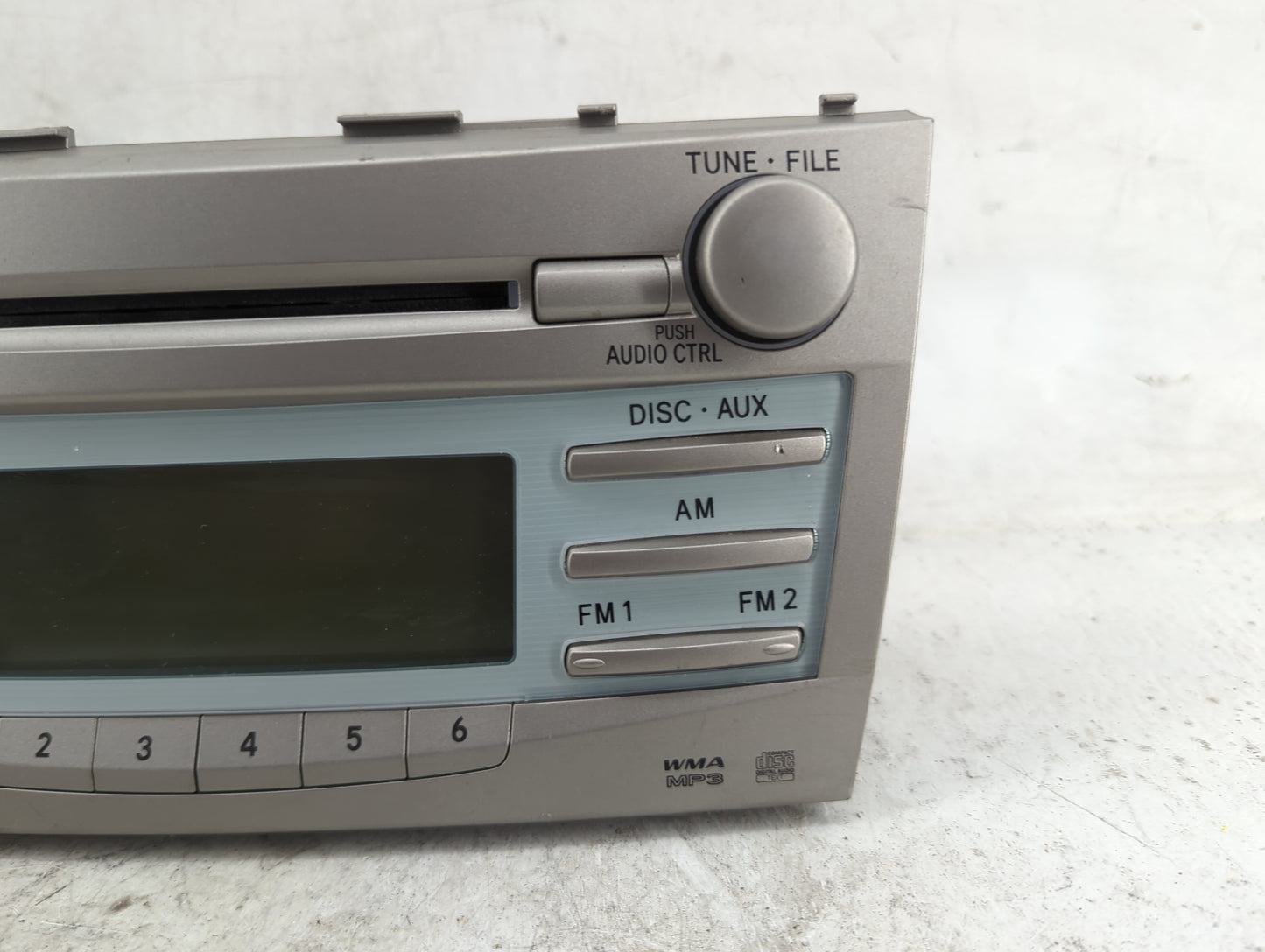 2007-2009 Toyota Camry Radio AM FM Cd Player Receiver Replacement P/N:86120-06181 123000-0660D101 Fits Fits 2007 2008 2009 O