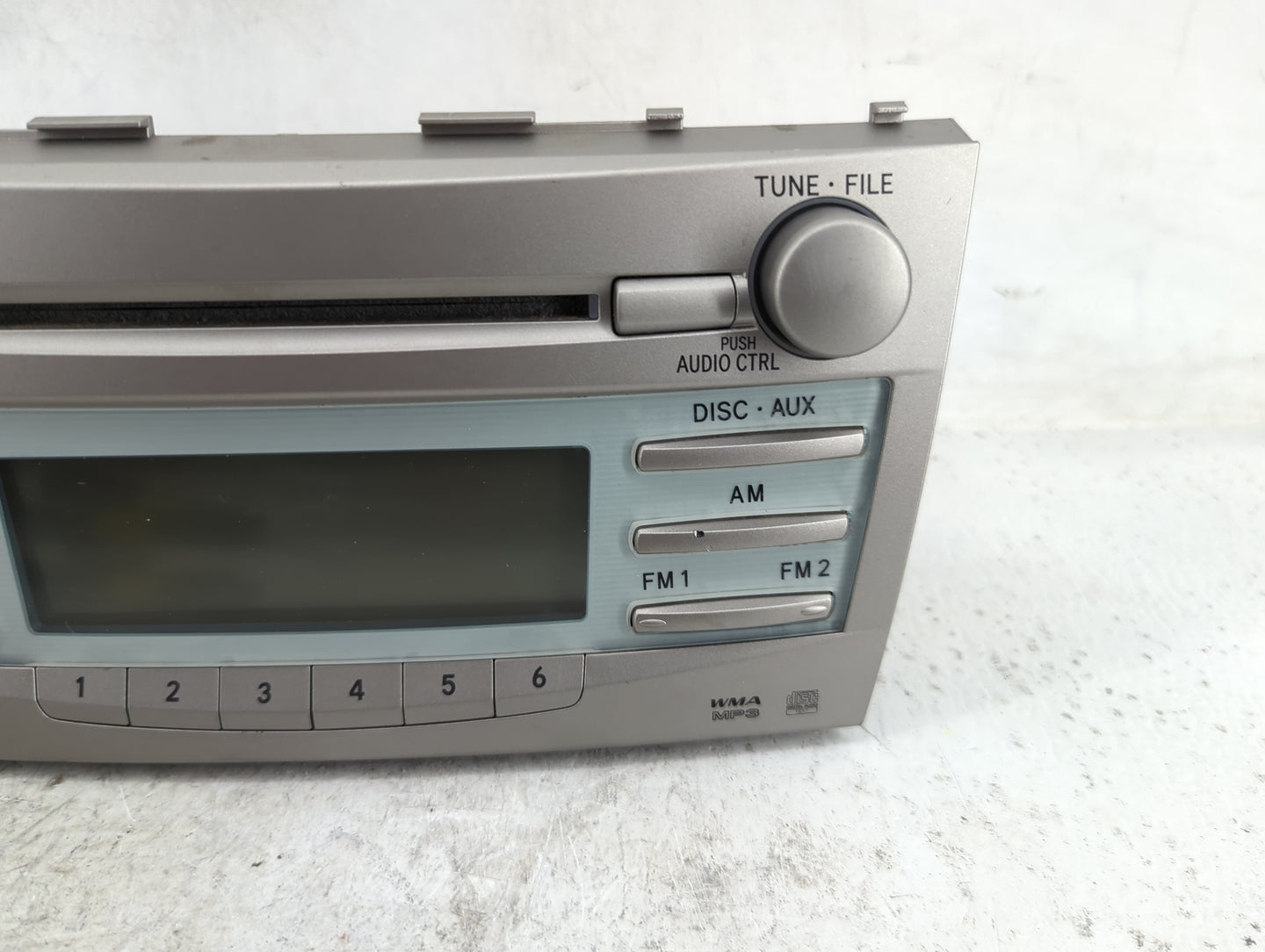 2007-2009 Toyota Camry Radio AM FM Cd Player Receiver Replacement P/N:86120-06181 123000-0660C101 Fits Fits 2007 2008 2009 O