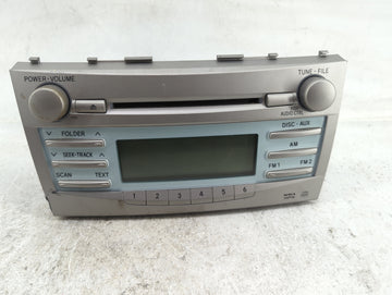 2007-2009 Toyota Camry Radio AM FM Cd Player Receiver Replacement Fits Fits 2007 2008 2009 OEM Used Auto Parts - Oemusedauto