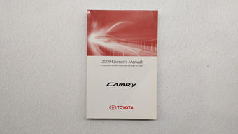 compare product 2009 Toyota Camry Owners Manual Book Guide P/N:01999-33780 OEM Used Auto Parts