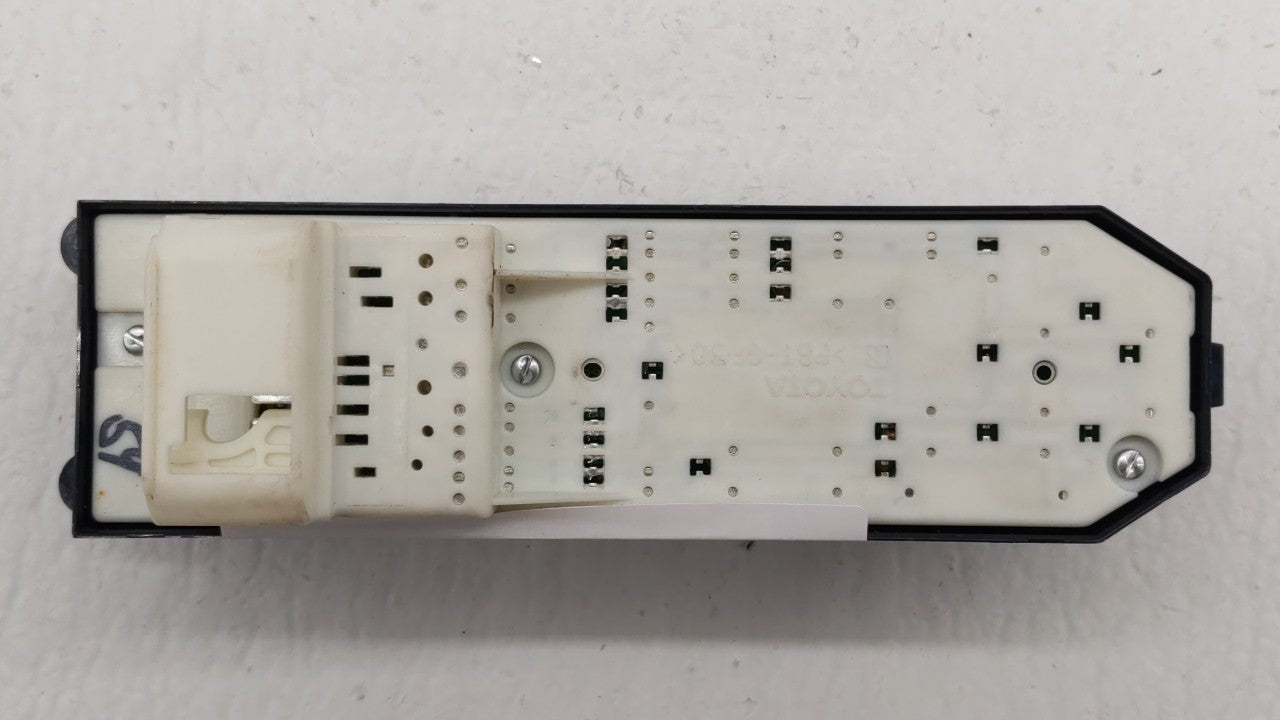 2007-2009 Toyota Camry Master Power Window Switch Replacement Driver Side Left P/N:74232-06360 74232-06370 Fits OEM Used Aut