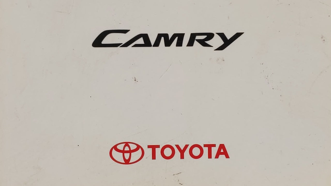 2009 Toyota Camry Owners Manual Book Guide OEM Used Auto Parts - Oemusedautoparts1.com