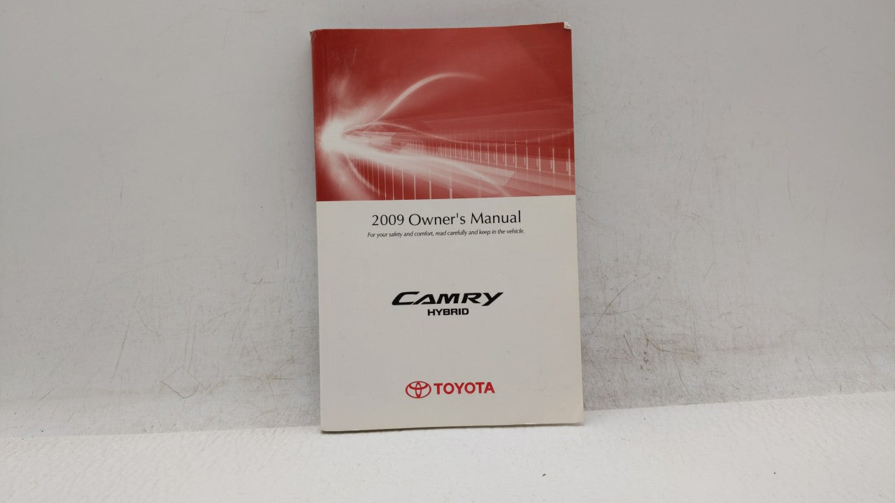 2009 Toyota Camry Owners Manual Book Guide OEM Used Auto Parts - Oemusedautoparts1.com
