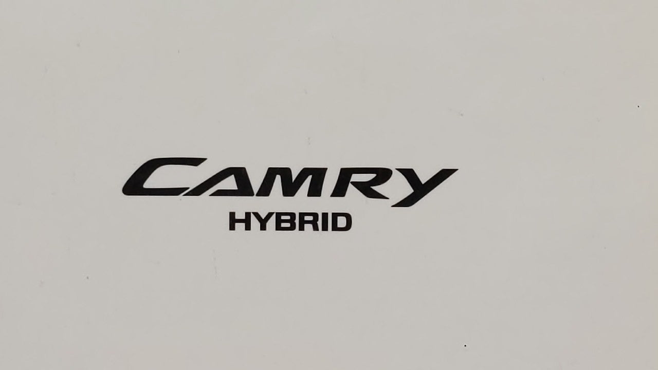 2009 Toyota Camry Owners Manual Book Guide OEM Used Auto Parts - Oemusedautoparts1.com