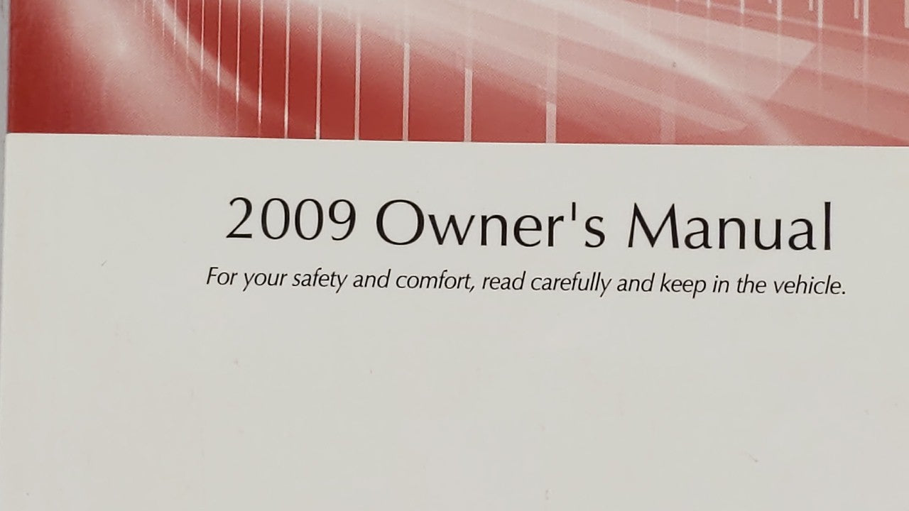 2009 Toyota Camry Owners Manual Book Guide OEM Used Auto Parts - Oemusedautoparts1.com