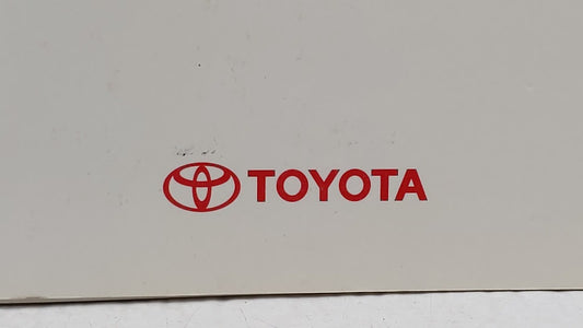 2009 Toyota Camry Owners Manual Book Guide OEM Used Auto Parts