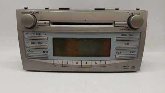 2007-2009 Toyota Camry Am Fm Cd Player Radio Receiver - Oemusedautoparts1.com