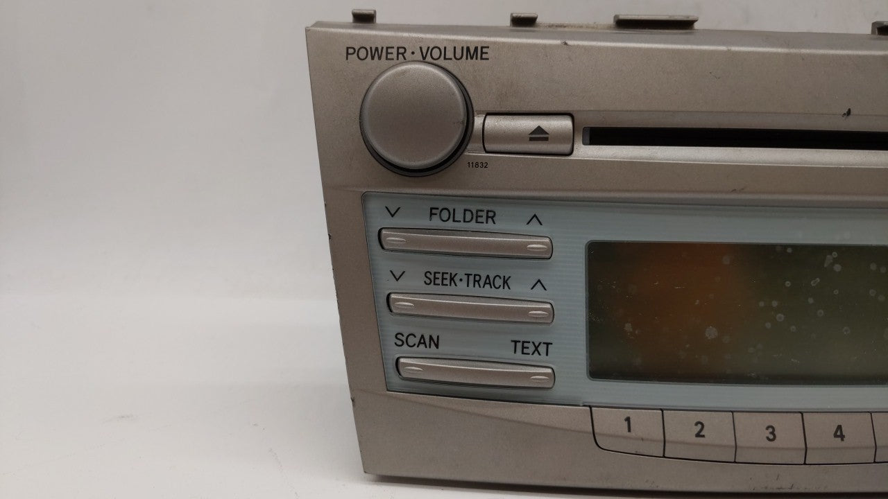 2007-2009 Toyota Camry Am Fm Cd Player Radio Receiver - Oemusedautoparts1.com