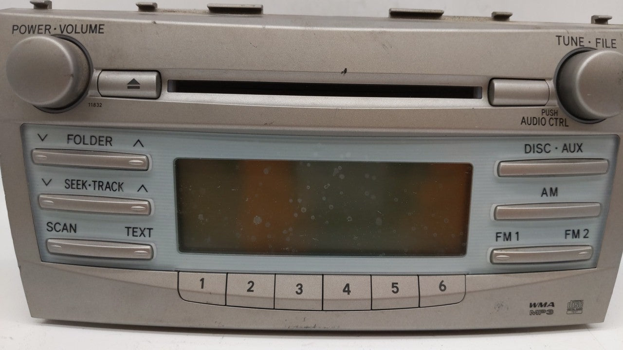 2007-2009 Toyota Camry Am Fm Cd Player Radio Receiver - Oemusedautoparts1.com