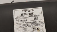 2007-2009 Toyota Camry Am Fm Cd Player Radio Receiver - Oemusedautoparts1.com