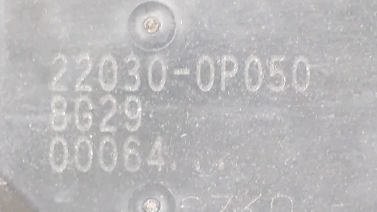 2007-2017 Toyota Camry Throttle Body P/N:22030-0P050 22030-31030 Fits OEM Used Auto Parts - Oemusedautoparts1.com