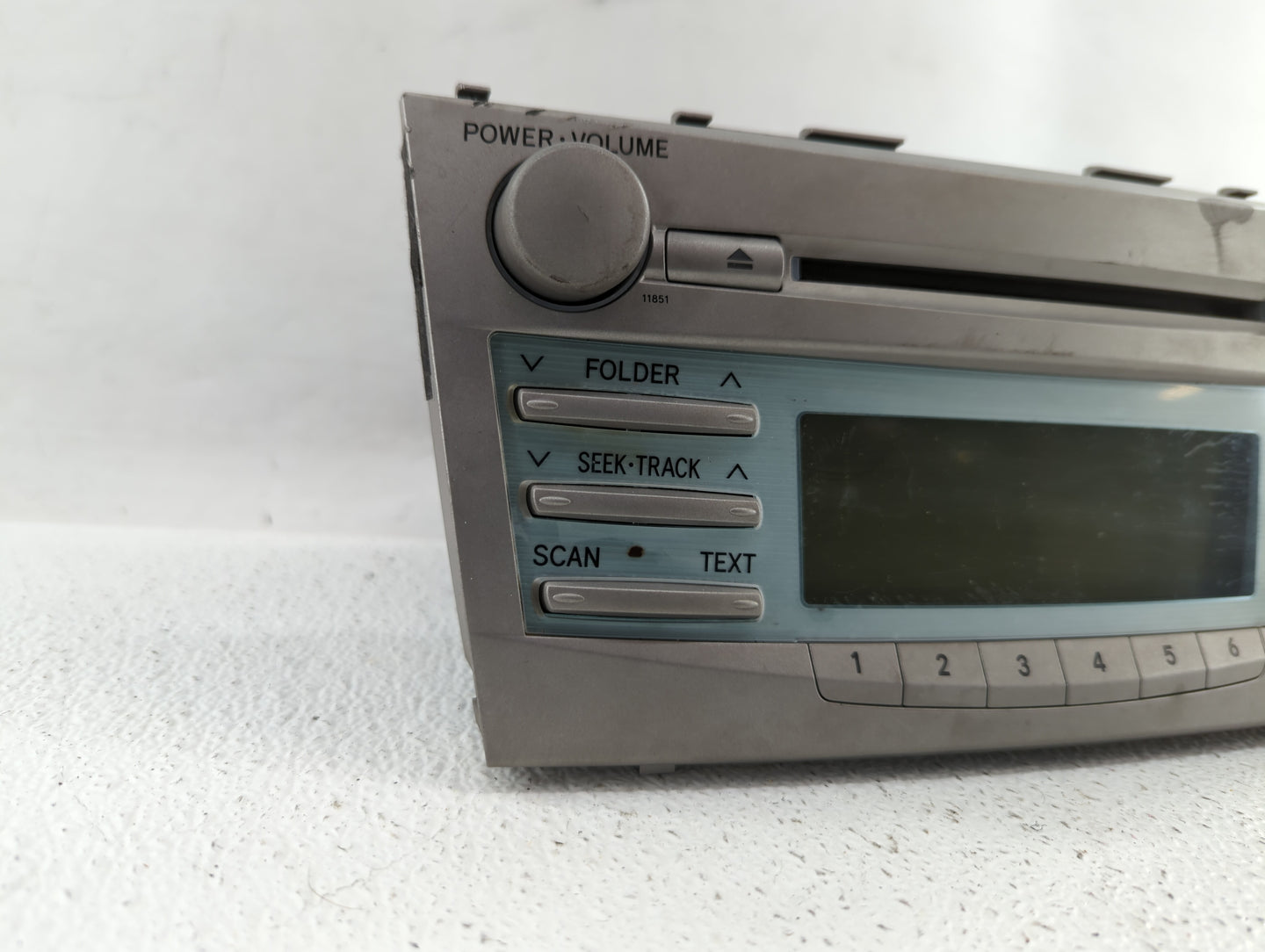 2007-2009 Toyota Camry Radio AM FM Cd Player Receiver Replacement P/N:86120-06182 86120-33890 Fits Fits 2007 2008 2009 OEM U