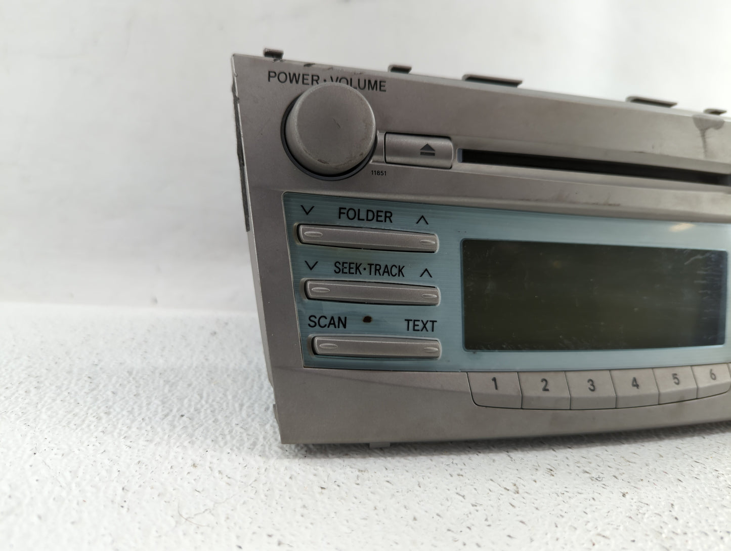 2007-2009 Toyota Camry Radio AM FM Cd Player Receiver Replacement P/N:86120-06182 86120-33890 Fits Fits 2007 2008 2009 OEM U