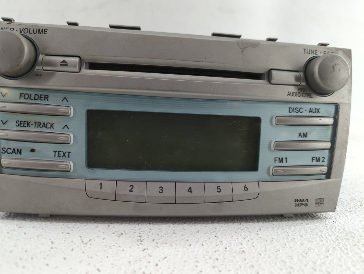 2007-2009 Toyota Camry Radio AM FM Cd Player Receiver Replacement P/N:86120-06182 86120-33890 Fits Fits 2007 2008 2009 OEM U