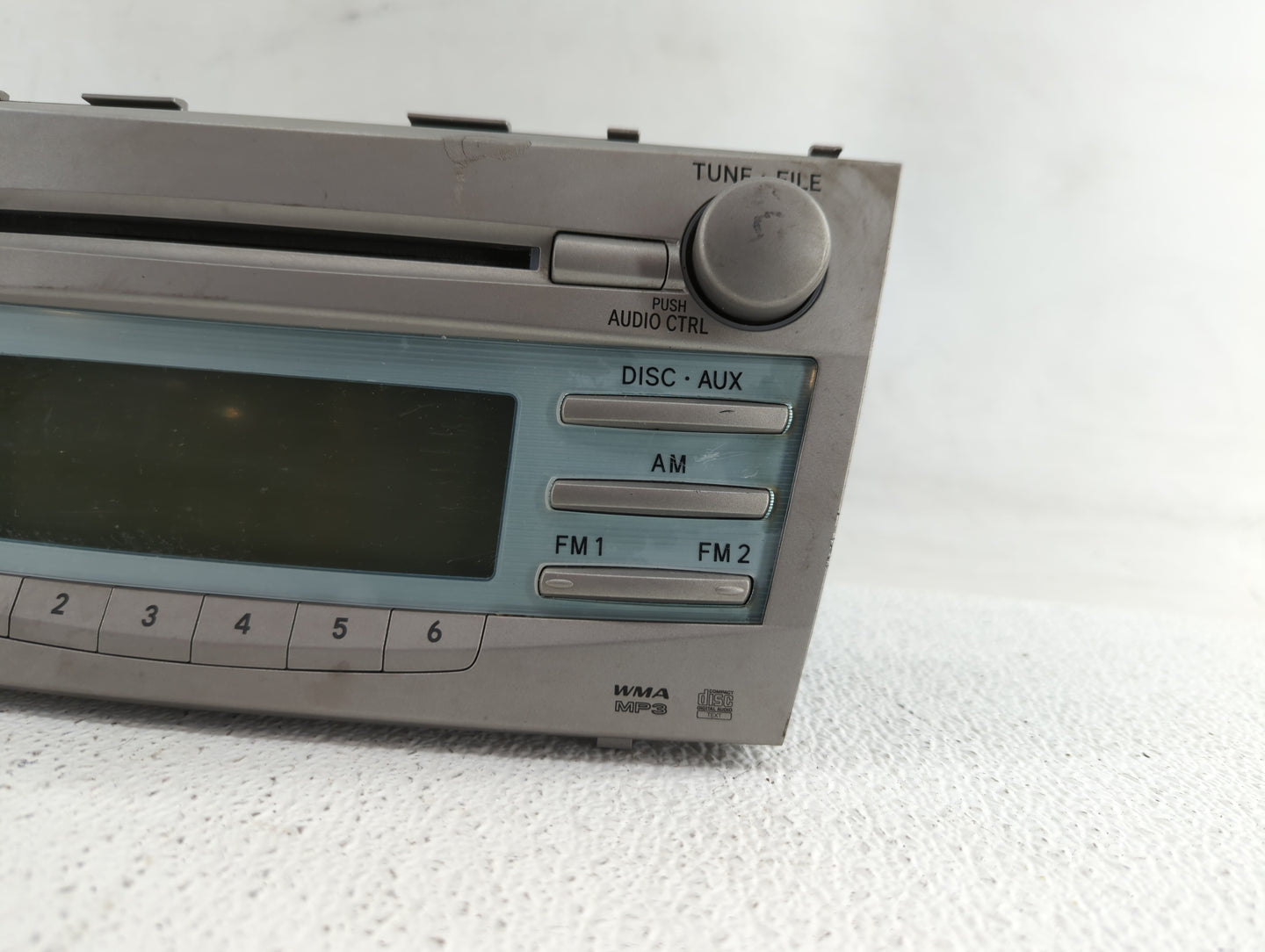 2007-2009 Toyota Camry Radio AM FM Cd Player Receiver Replacement P/N:86120-06182 86120-33890 Fits Fits 2007 2008 2009 OEM U