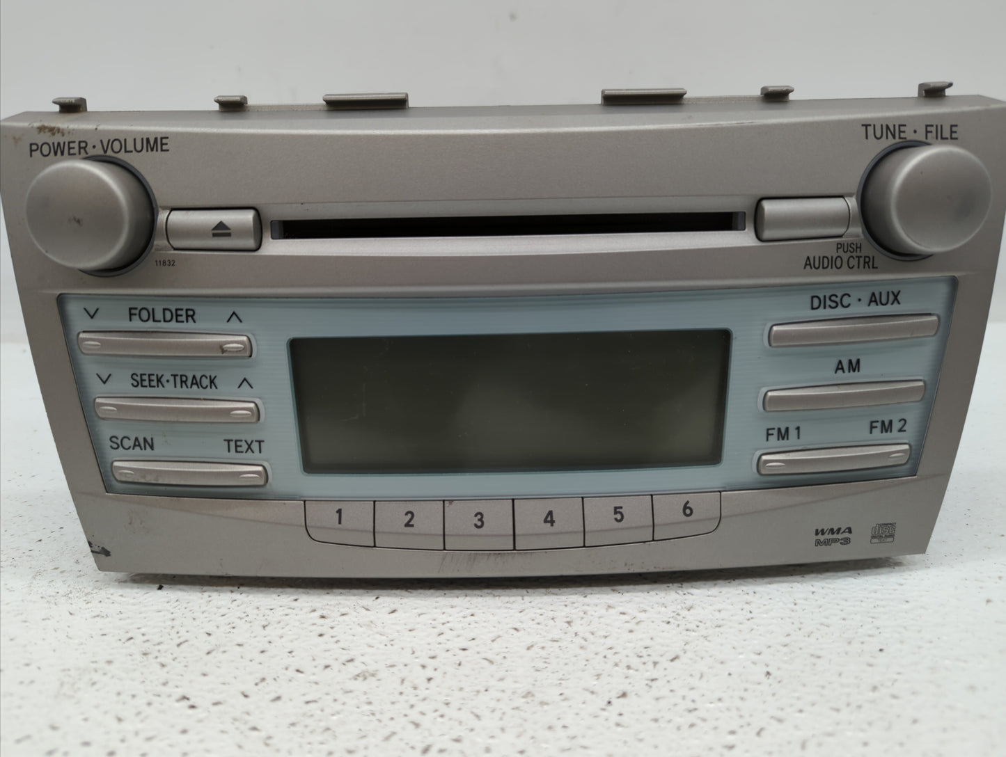 2007-2009 Toyota Camry Radio AM FM Cd Player Receiver Replacement P/N:86120-06182 86120-33890 Fits Fits 2007 2008 2009 OEM U