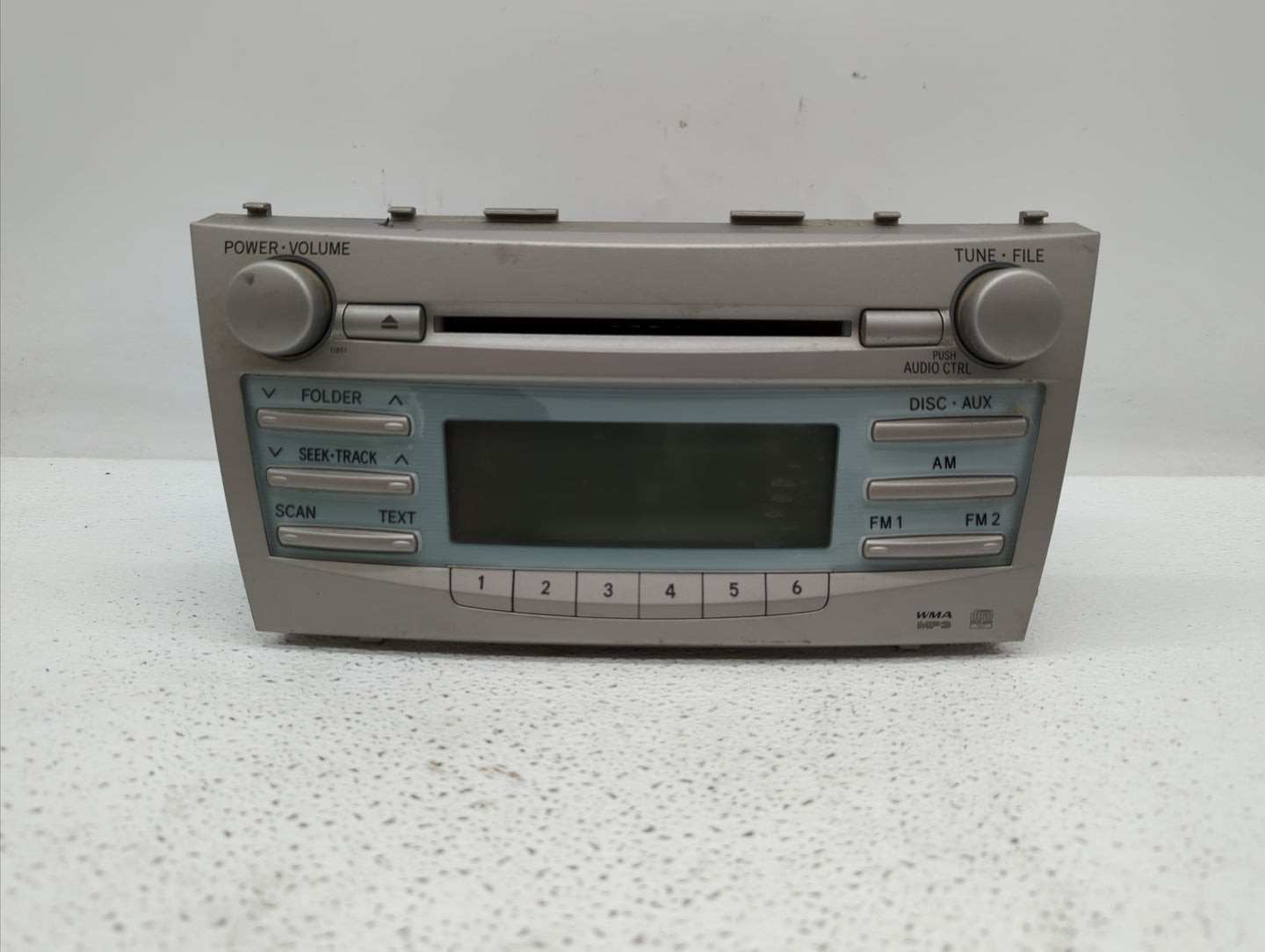 2007-2009 Toyota Camry Radio AM FM Cd Player Receiver Replacement P/N:86120-06182 86120-33890 Fits Fits 2007 2008 2009 OEM U