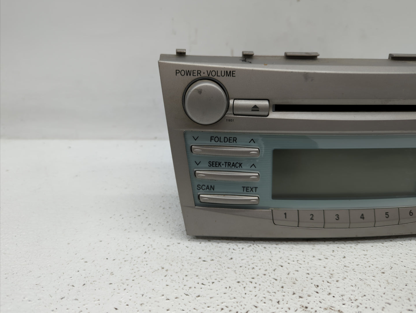2007-2009 Toyota Camry Radio AM FM Cd Player Receiver Replacement P/N:86120-06182 86120-33890 Fits Fits 2007 2008 2009 OEM U
