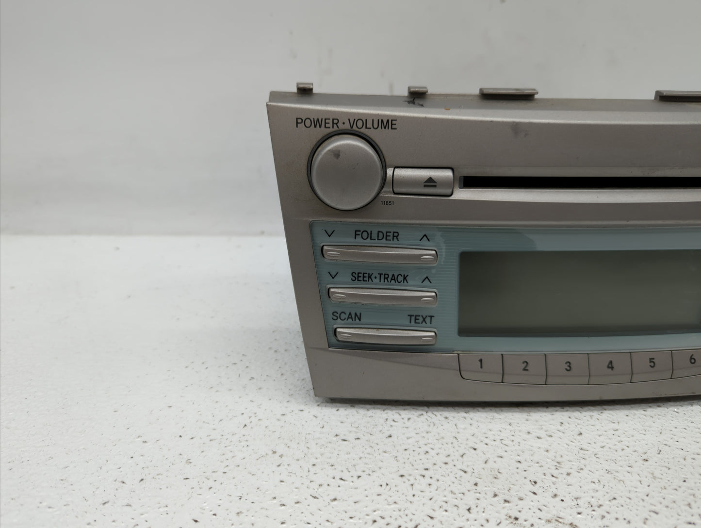 2007-2009 Toyota Camry Radio AM FM Cd Player Receiver Replacement P/N:86120-06182 86120-33890 Fits Fits 2007 2008 2009 OEM U