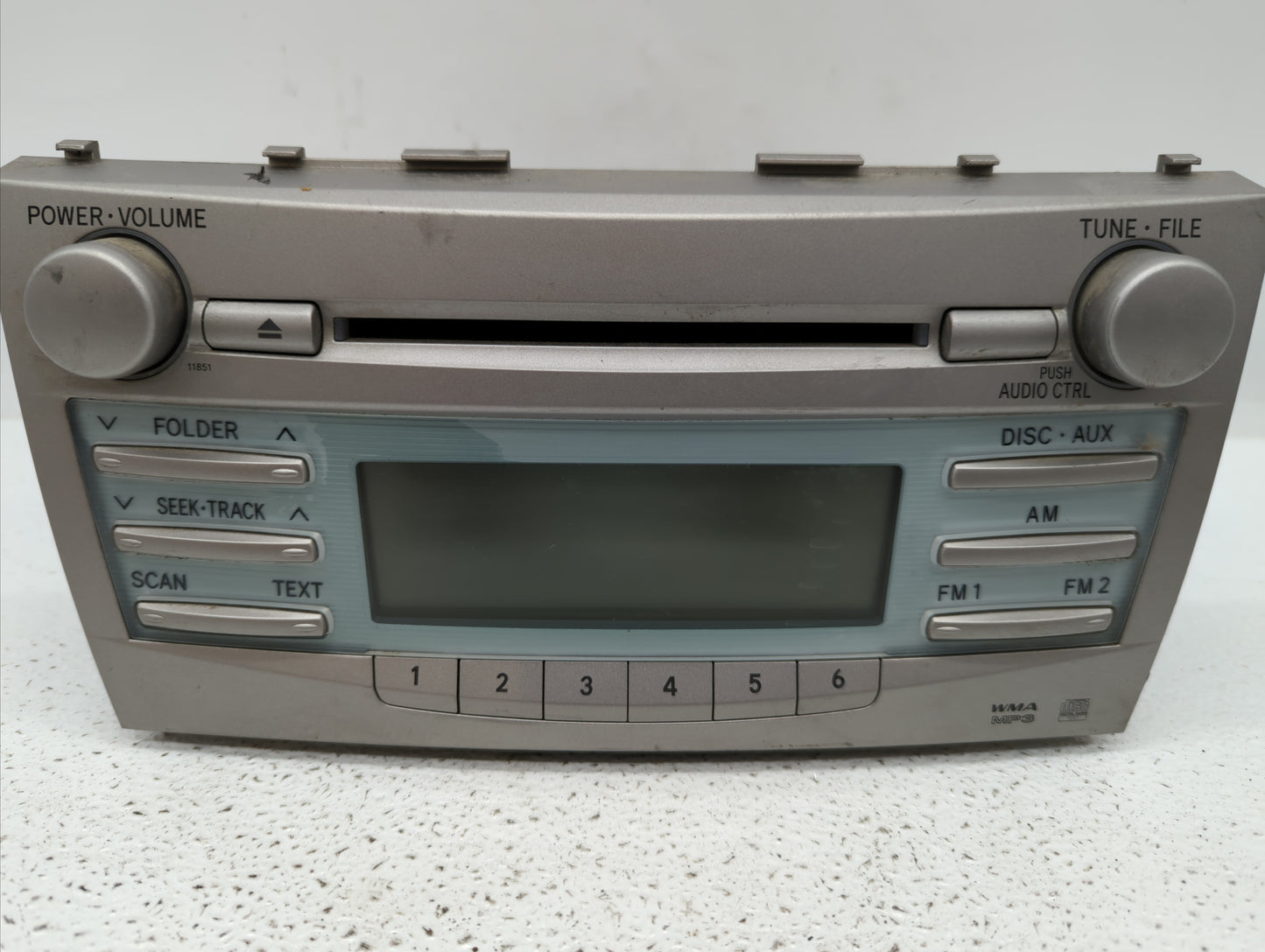 2007-2009 Toyota Camry Radio AM FM Cd Player Receiver Replacement P/N:86120-06182 86120-33890 Fits Fits 2007 2008 2009 OEM U