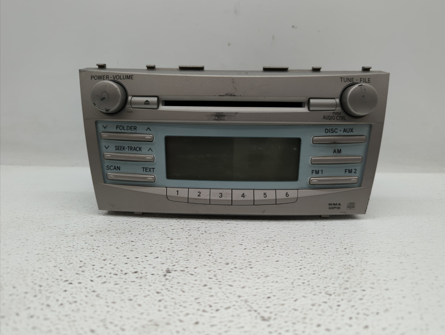 2007-2009 Toyota Camry Radio AM FM Cd Player Receiver Replacement P/N:86120-06182 86120-33890 Fits Fits 2007 2008 2009 OEM U