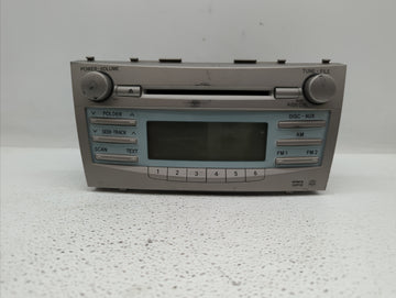 2007-2009 Toyota Camry Radio AM FM Cd Player Receiver Replacement P/N:86120-06182 86120-33890 Fits Fits 2007 2008 2009 OEM U