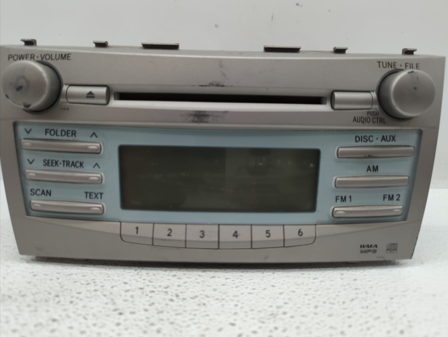 2007-2009 Toyota Camry Radio AM FM Cd Player Receiver Replacement P/N:86120-06182 86120-33890 Fits Fits 2007 2008 2009 OEM U