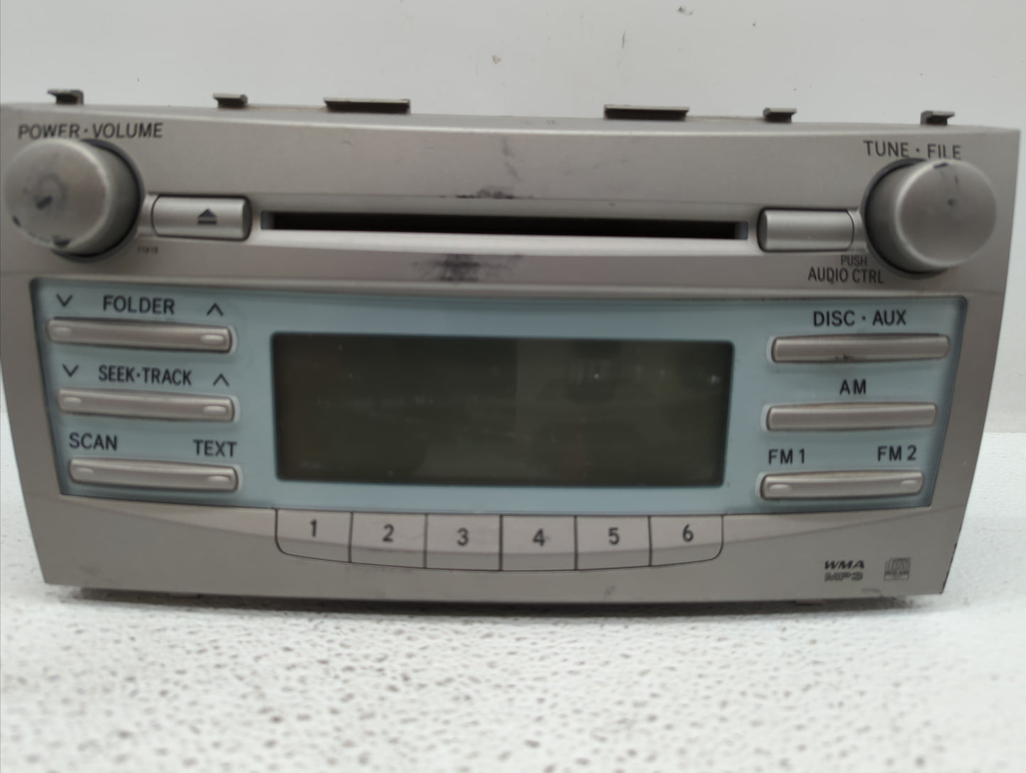 2007-2009 Toyota Camry Radio AM FM Cd Player Receiver Replacement P/N:86120-06182 86120-33890 Fits Fits 2007 2008 2009 OEM U