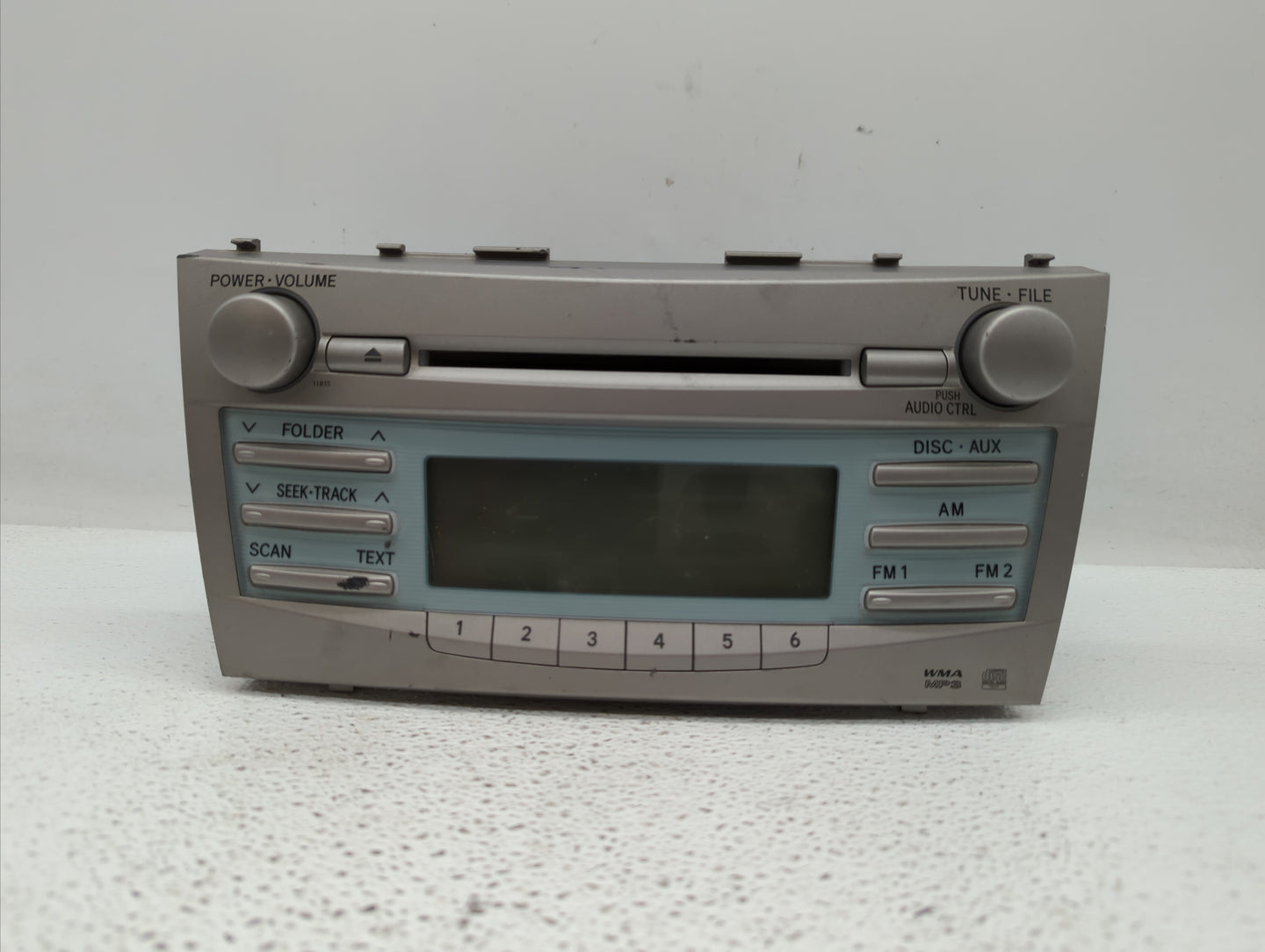 2007-2009 Toyota Camry Radio AM FM Cd Player Receiver Replacement P/N:86120-06182 86120-33890 Fits Fits 2007 2008 2009 OEM U