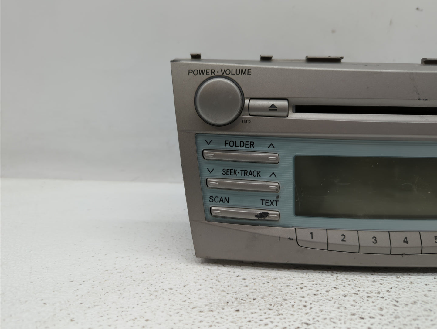 2007-2009 Toyota Camry Radio AM FM Cd Player Receiver Replacement P/N:86120-06182 86120-33890 Fits Fits 2007 2008 2009 OEM U